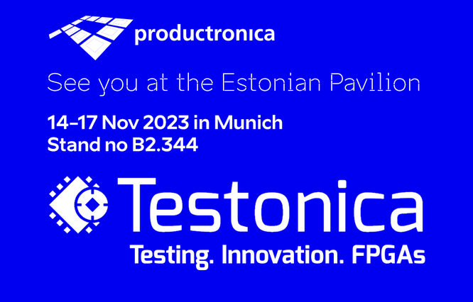  Meet Testonica at productronica 2023