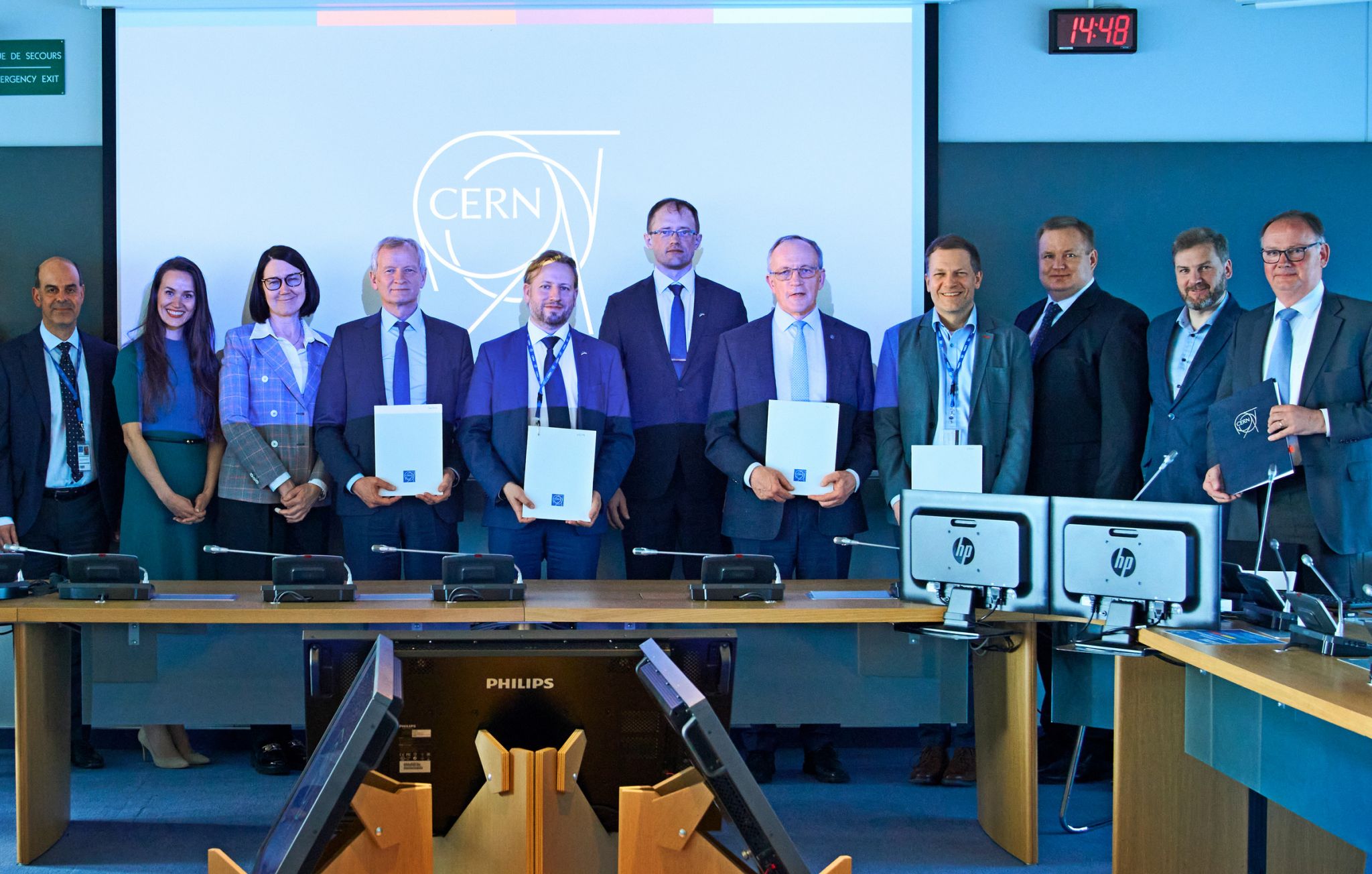 Testonica signed a Memorandum of Understanding with the CERN