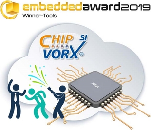 ChipVORX SI wins embedded award in the tools category